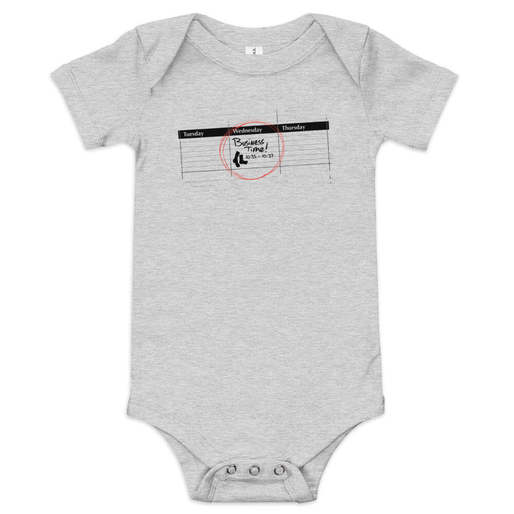 It's Business Time Kid's Onesie
