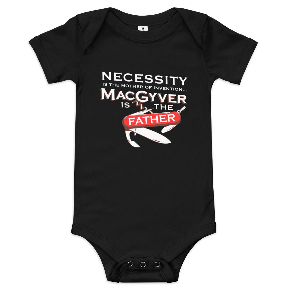 Necessity Is The Mother Kid's Onesie