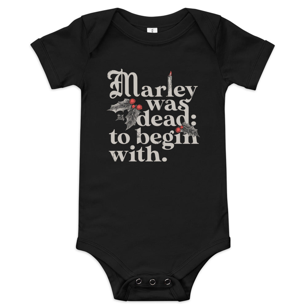 Marley Was Dead: To Begin With Kid's Onesie