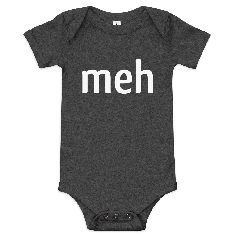 Meh Shirt Kid's Onesie product image 2