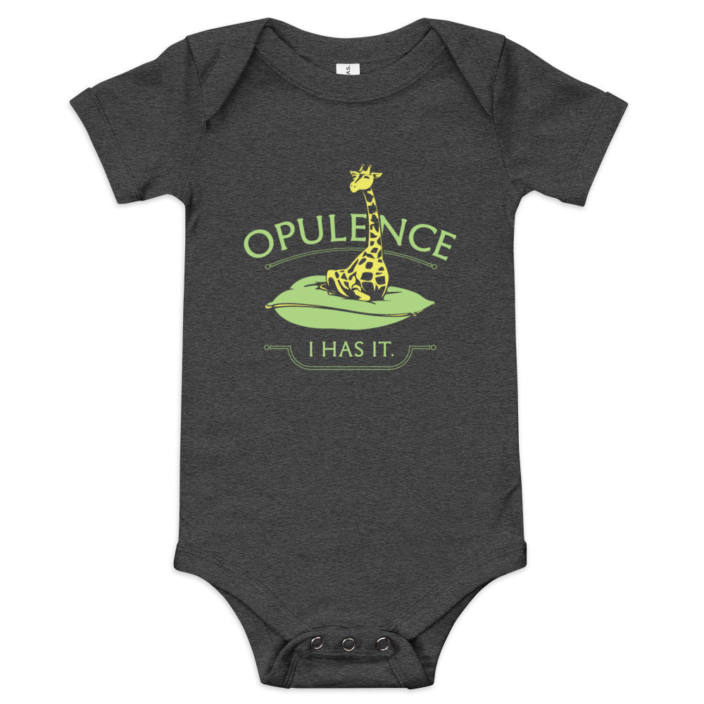 Opulence, I Has It. Kid's Onesie