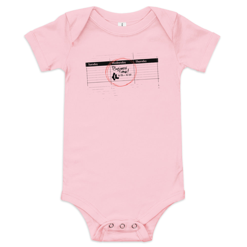 It's Business Time Kid's Onesie