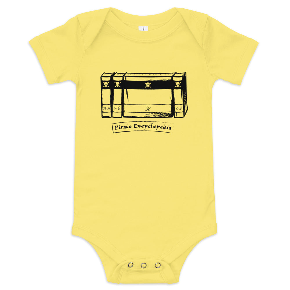 Pirate Encyclopedia Kid's Onesie