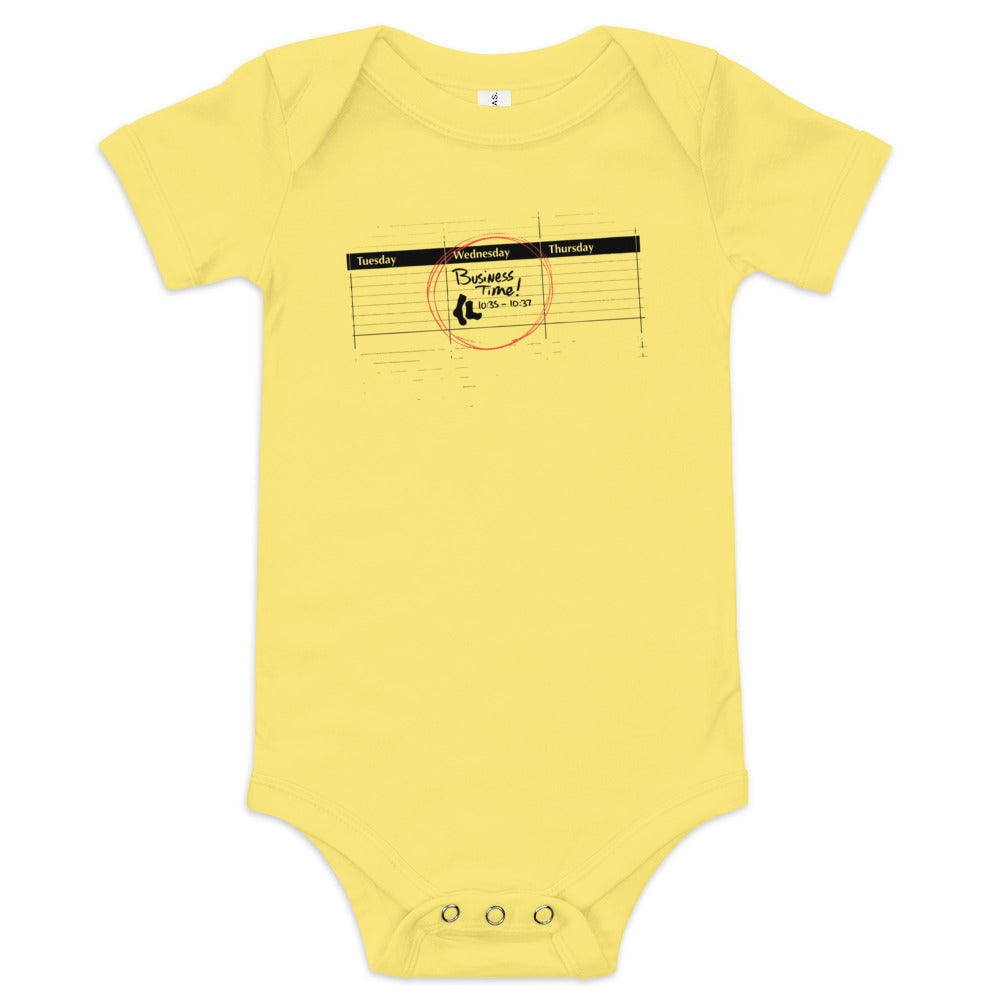 It's Business Time Kid's Onesie