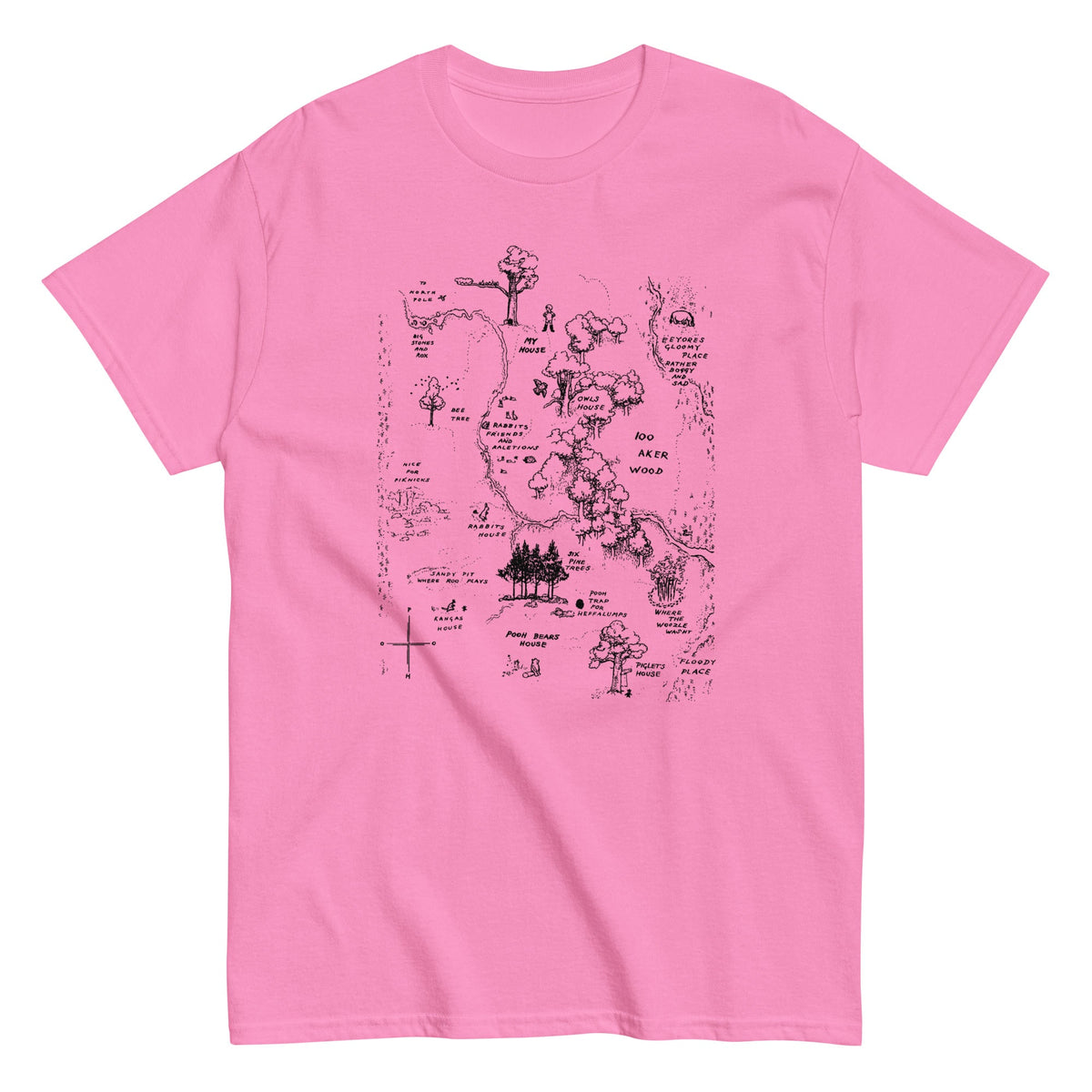 100 Acre Map Men's Classic Tee product image 4