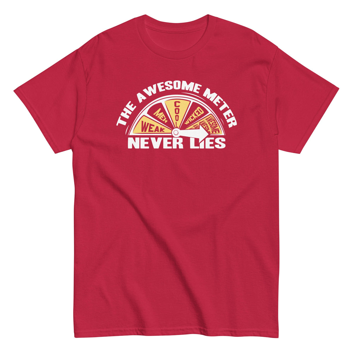 The Awesome Meter Men's Classic Tee product image 1