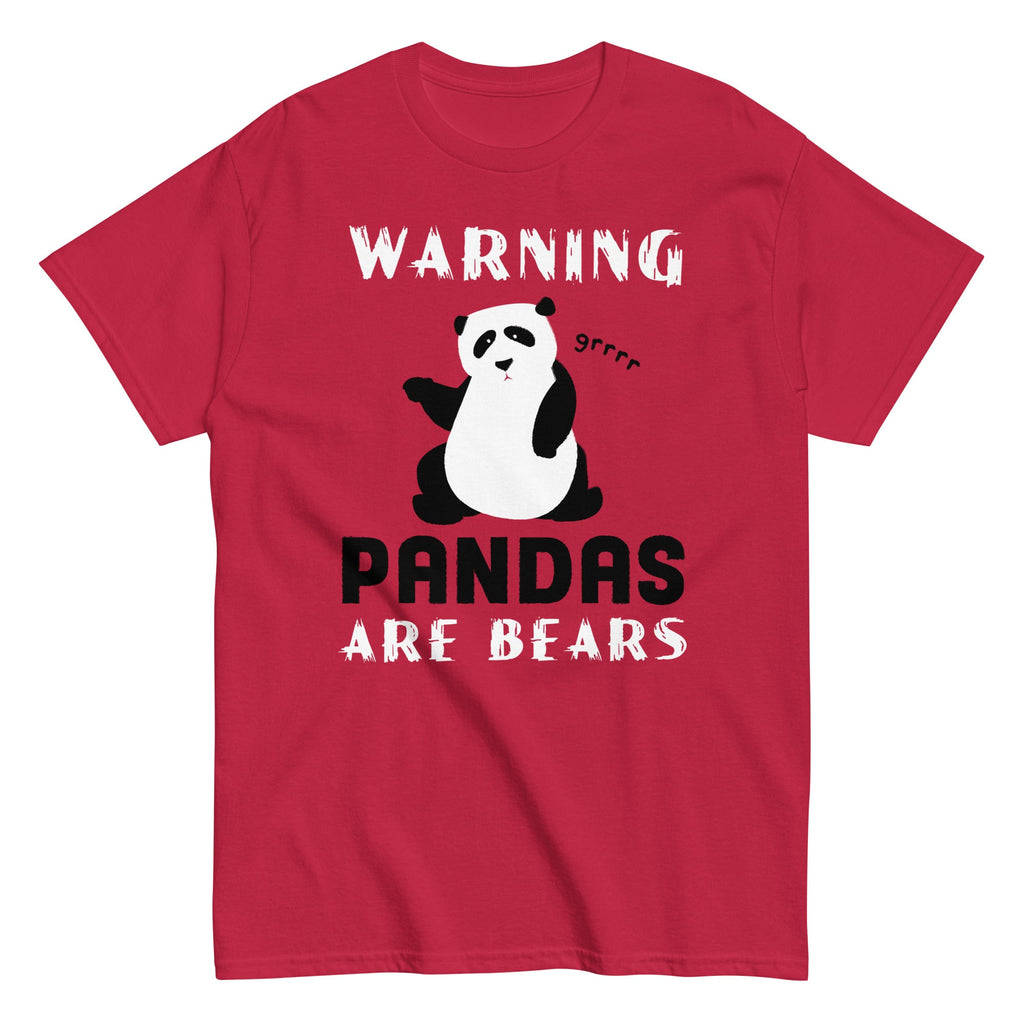 Warning, Pandas Are Bears Men's Classic Tee product image 2
