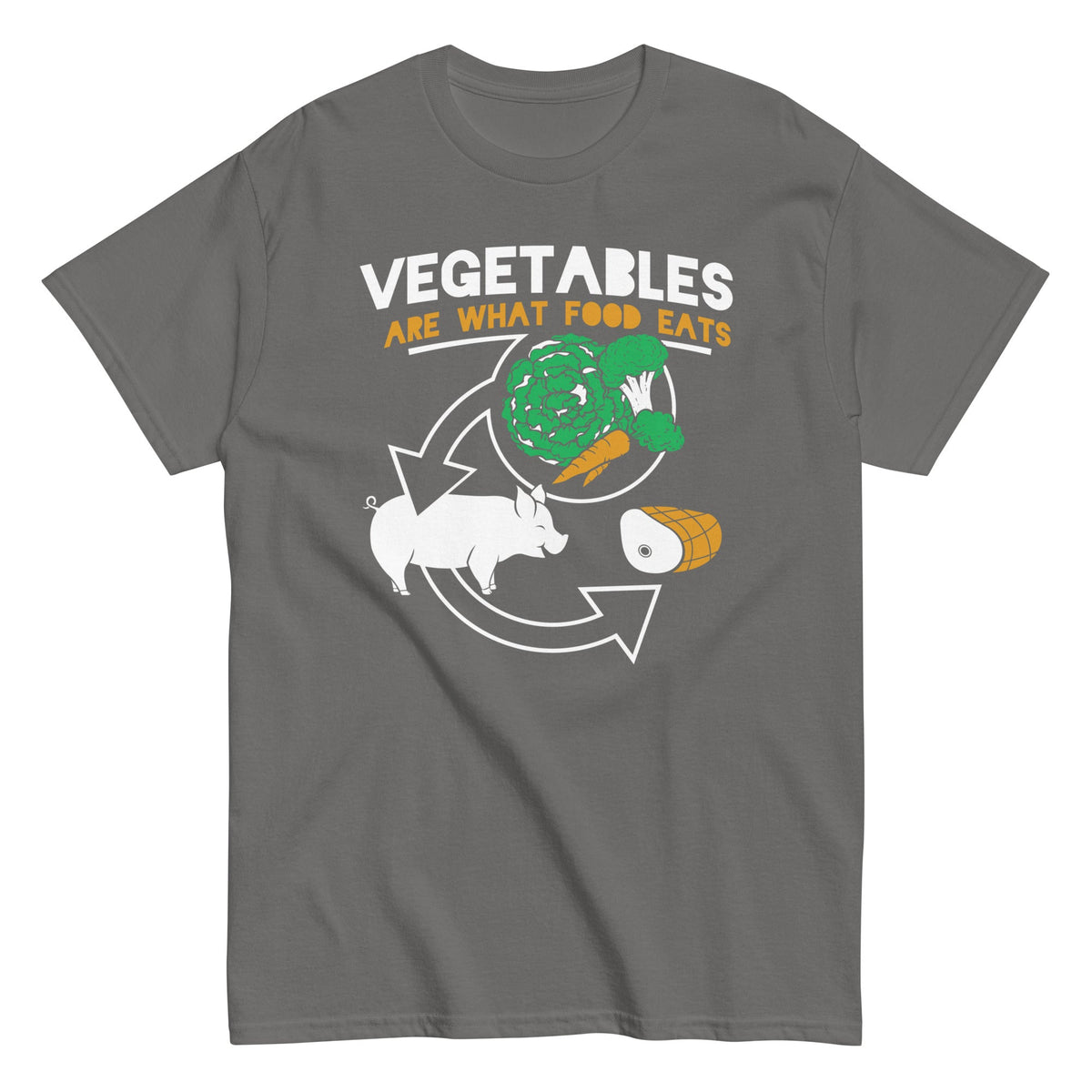Vegetables Are What Food Eats Men's Classic Tee product image 2