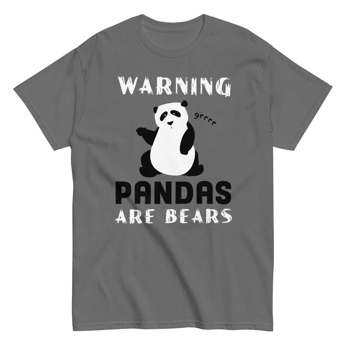 Warning, Pandas Are Bears Men's Classic Tee product image 3
