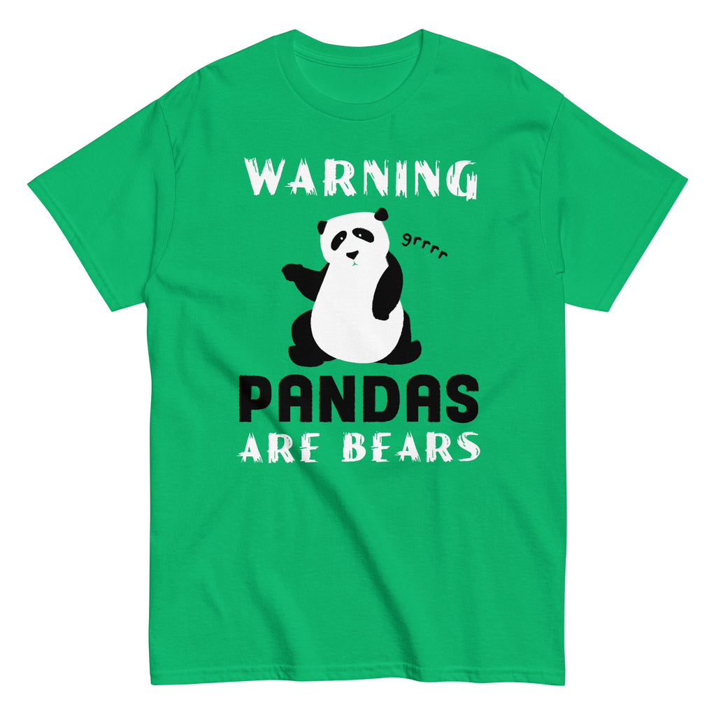 Warning, Pandas Are Bears Men's Classic Tee product image 4