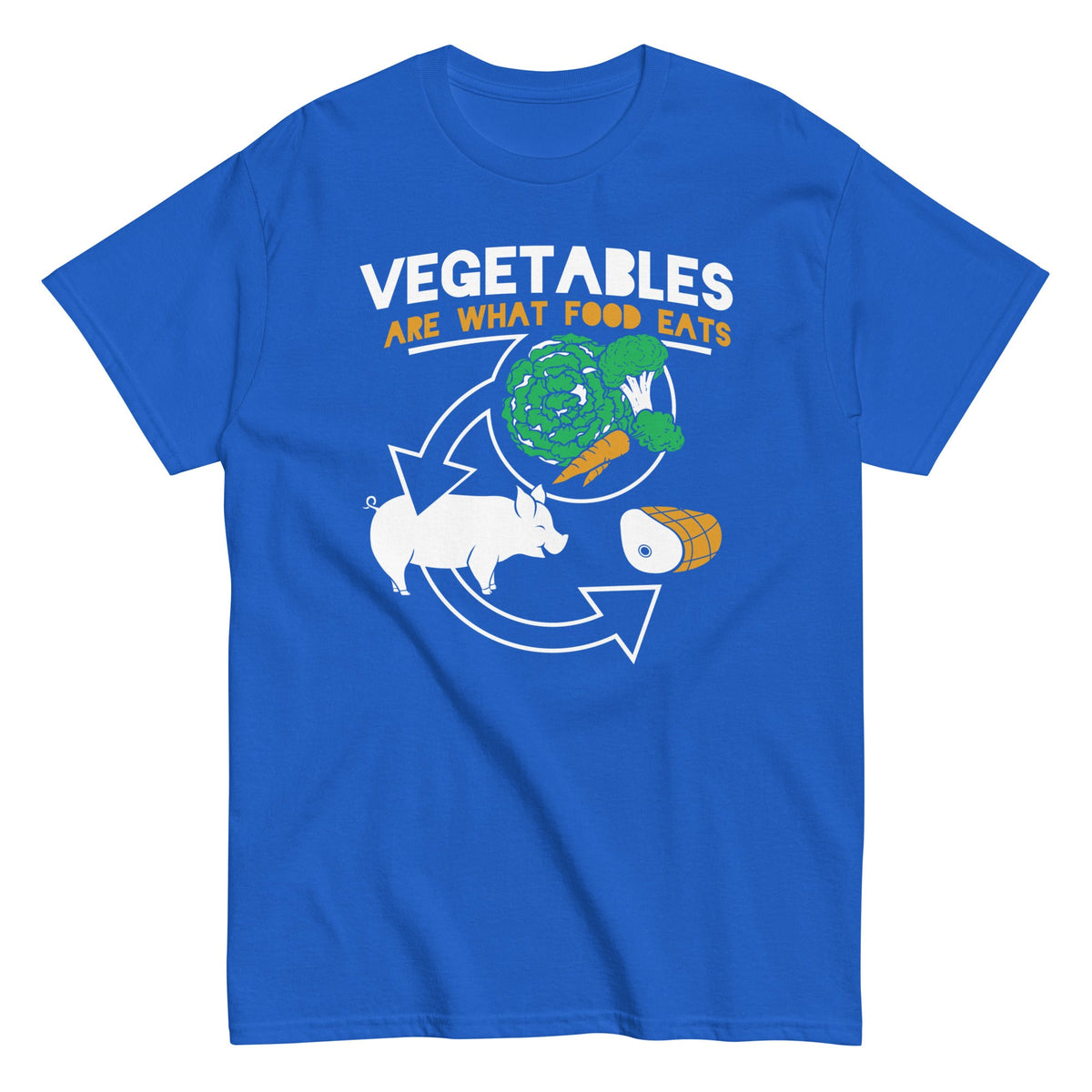 Vegetables Are What Food Eats Men's Classic Tee product image 1