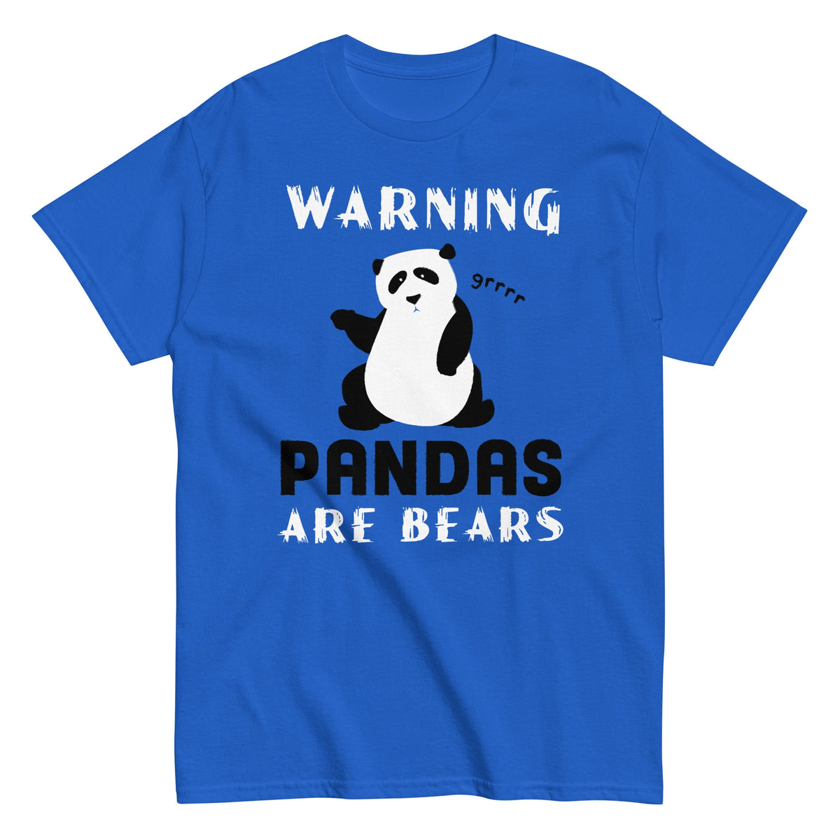Warning, Pandas Are Bears Men's Classic Tee product image 1