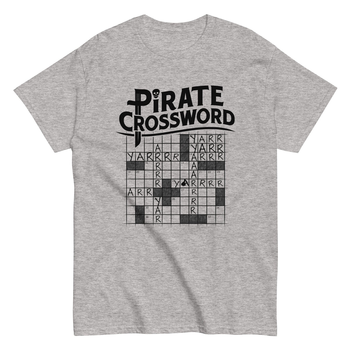 Pirate Crossword Men's Classic Tee product image 1