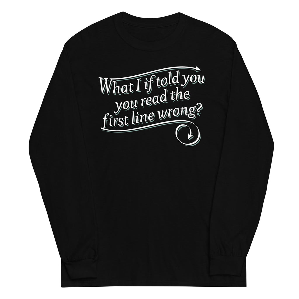 What I If Told You Unisex Long Sleeve Tee product image 2