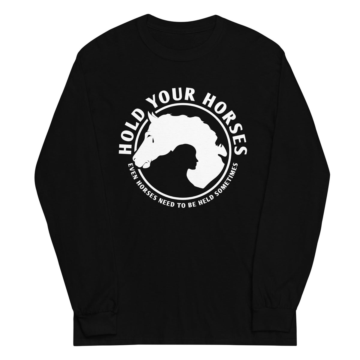 Hold Your Horses Unisex Long Sleeve Tee product image 2