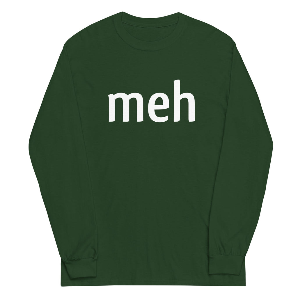 Meh Shirt Unisex Long Sleeve Tee product image 4
