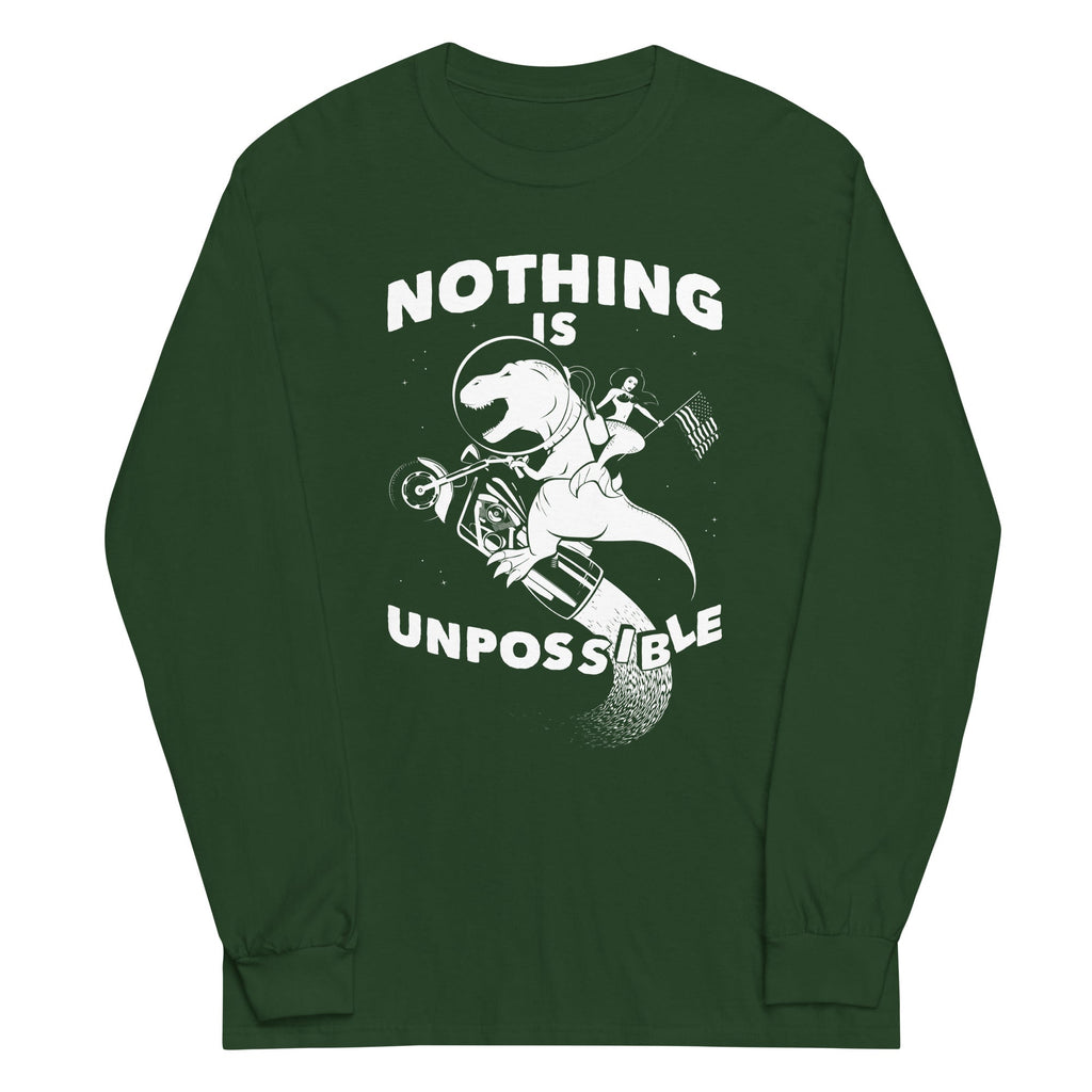 Nothing Is Unpossible Unisex Long Sleeve Tee product image 4