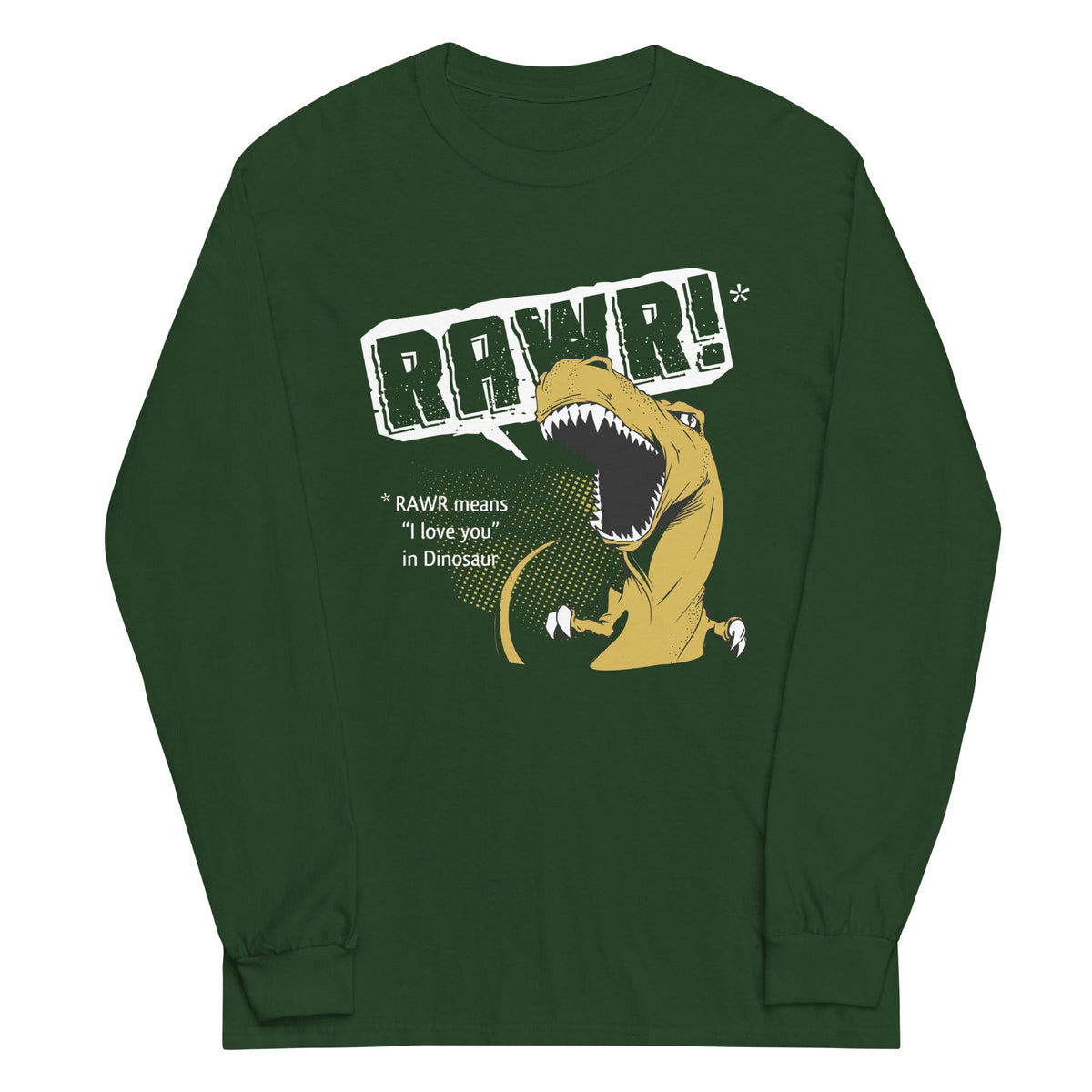 Rawr Means I Love You Unisex Long Sleeve Tee product image 4