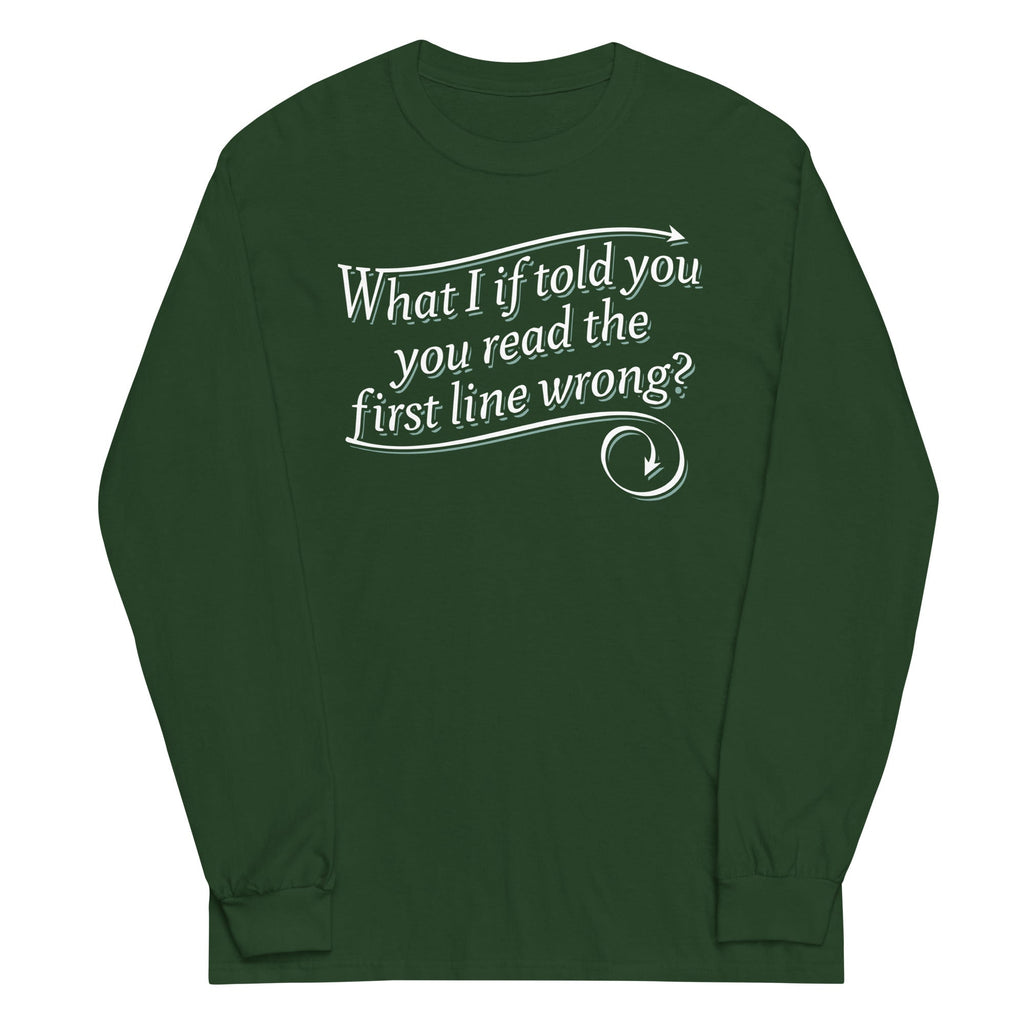What I If Told You Unisex Long Sleeve Tee product image 4