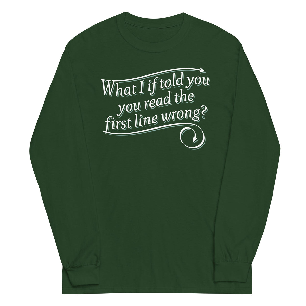 What I If Told You Unisex Long Sleeve Tee product image 4