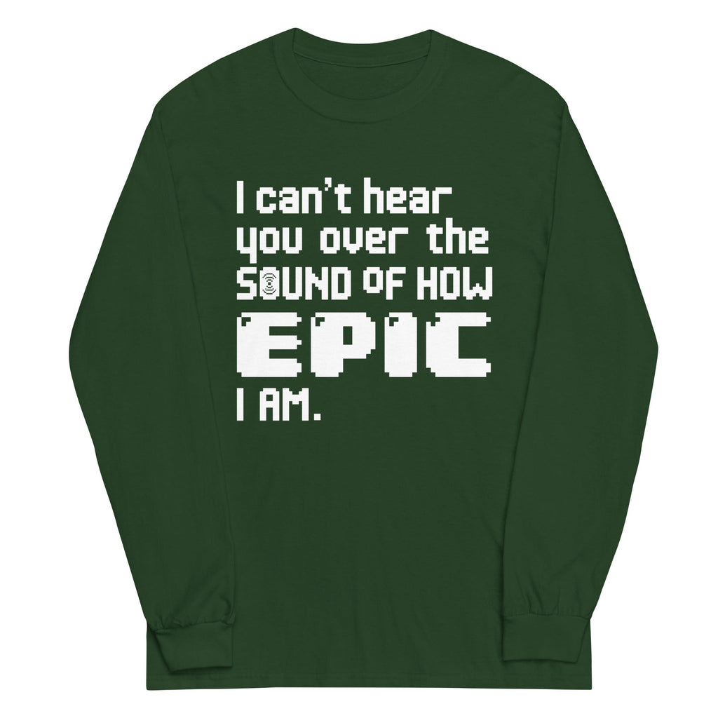 I Can't Hear You Unisex Long Sleeve Tee product image 4
