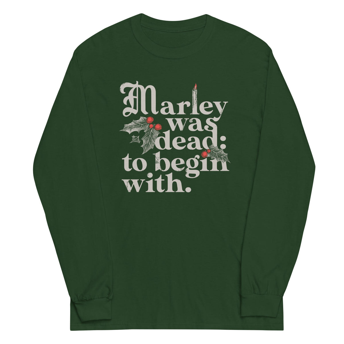Marley Was Dead: To Begin With Unisex Long Sleeve Tee product image 2