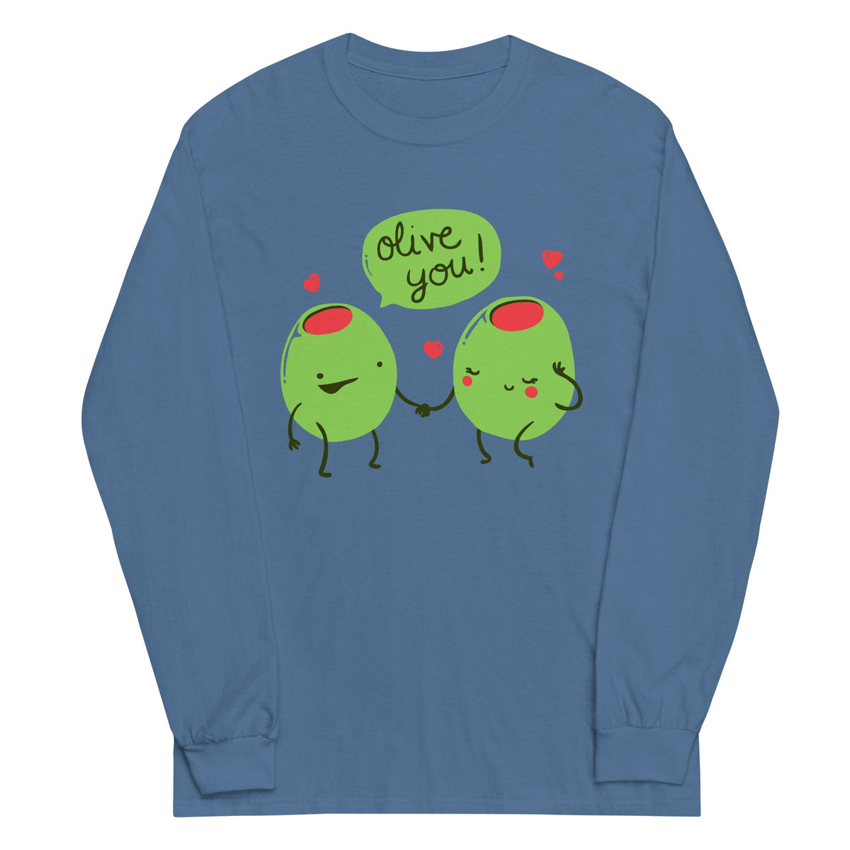 Olive You Unisex Long Sleeve Tee product image 2