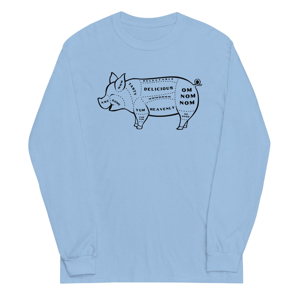 Tasty Pig Cuts Unisex Long Sleeve Tee product image 2