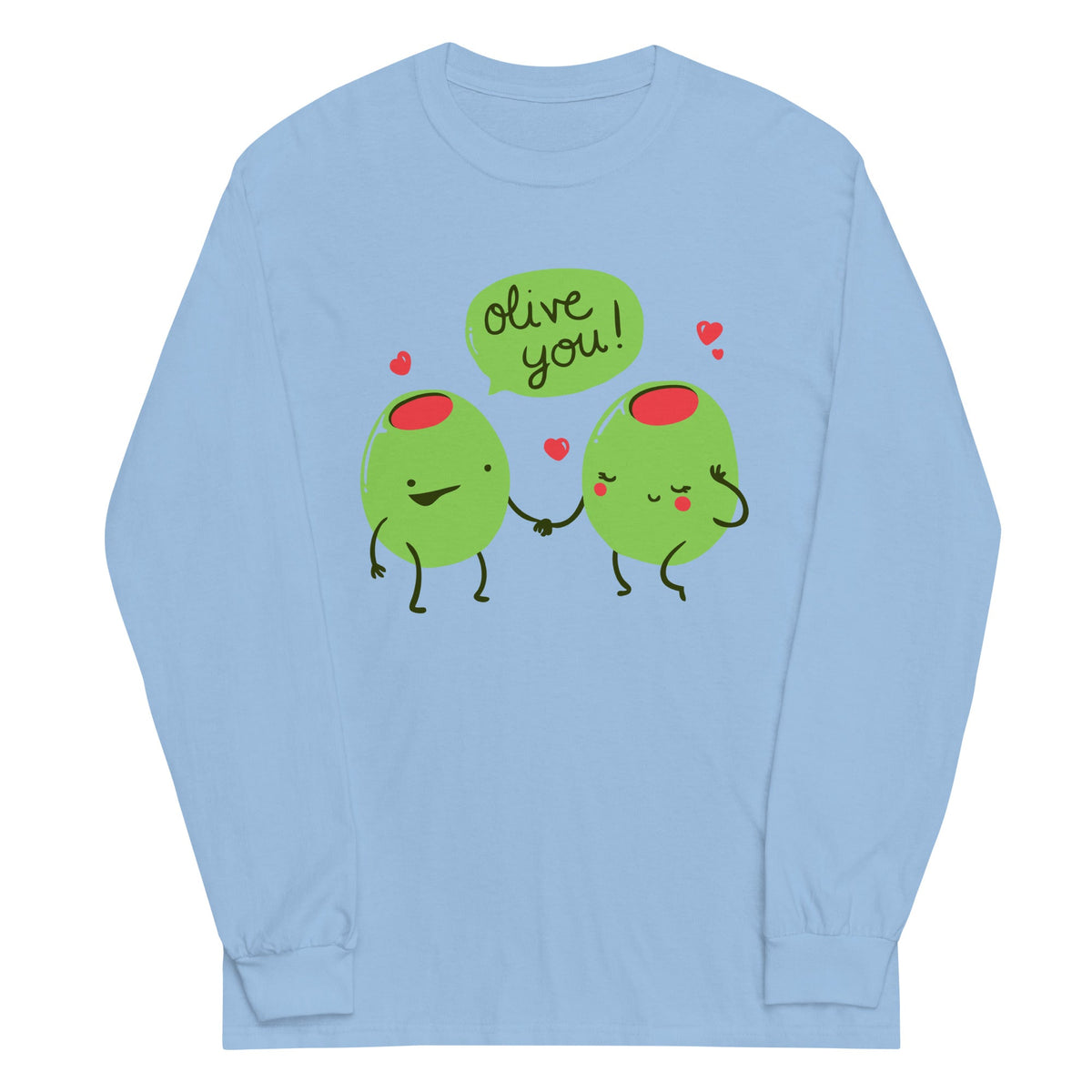 Olive You Unisex Long Sleeve Tee product image 1