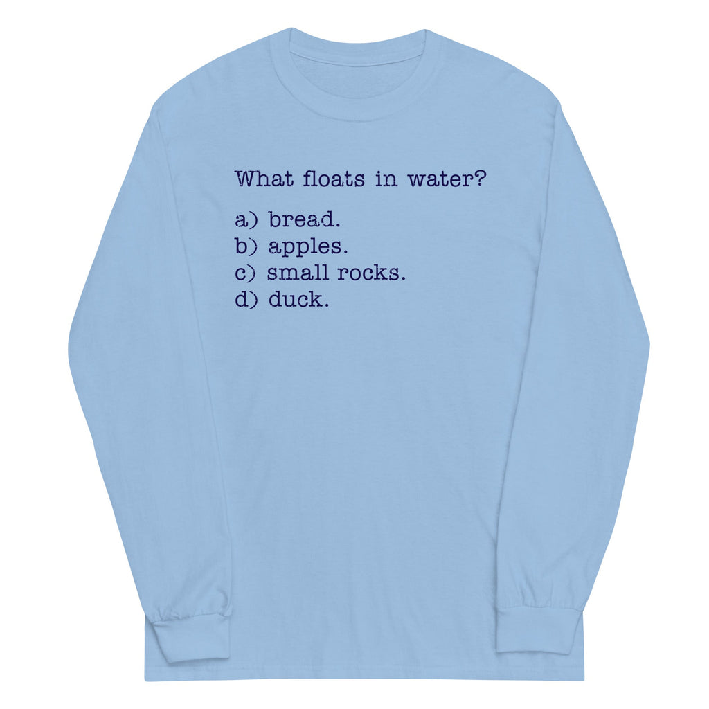What Floats In Water? Unisex Long Sleeve Tee product image 2