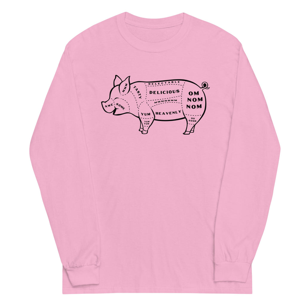 Tasty Pig Cuts Unisex Long Sleeve Tee product image 4