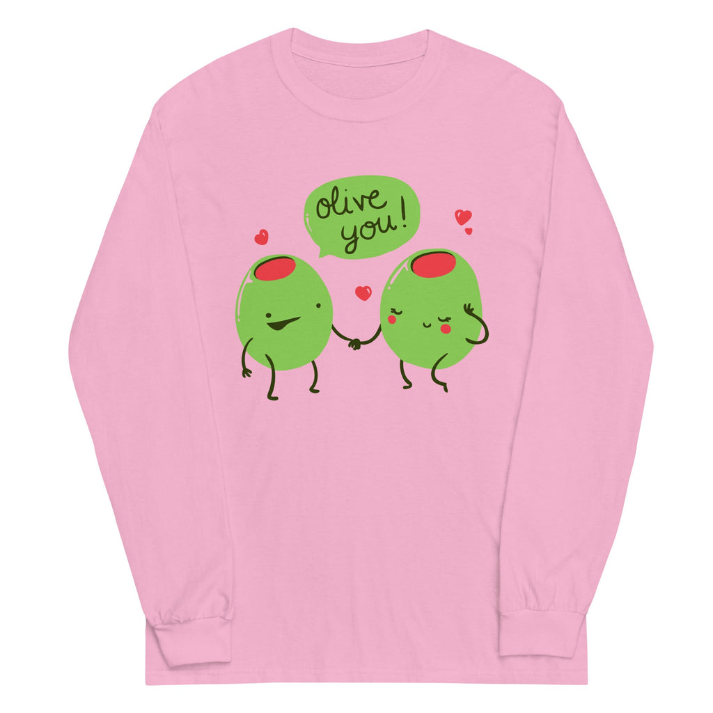 Olive You Unisex Long Sleeve Tee product image 4