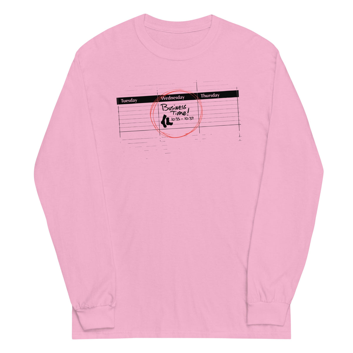 It's Business Time Unisex Long Sleeve Tee product image 5