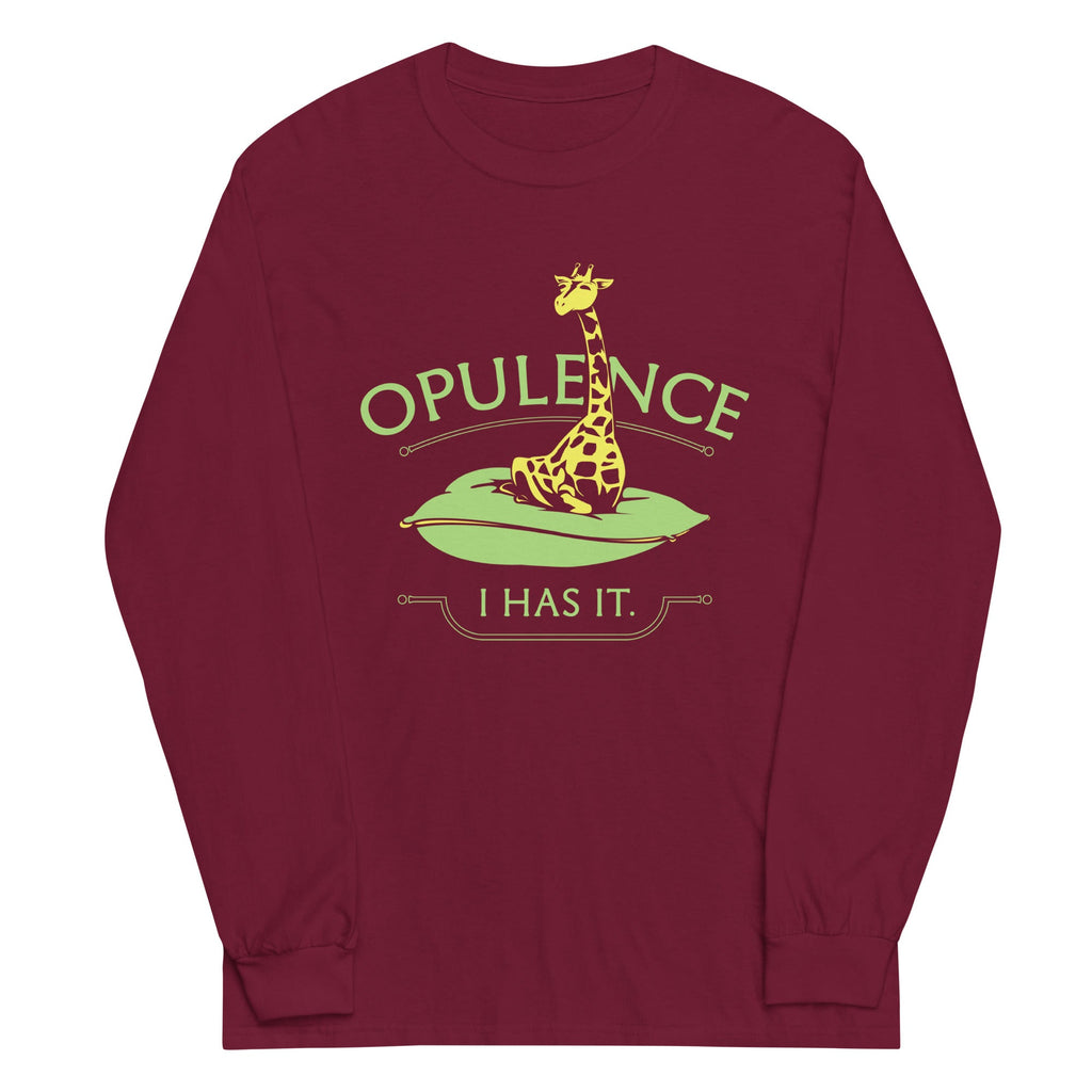Opulence, I Has It. Unisex Long Sleeve Tee product image 3