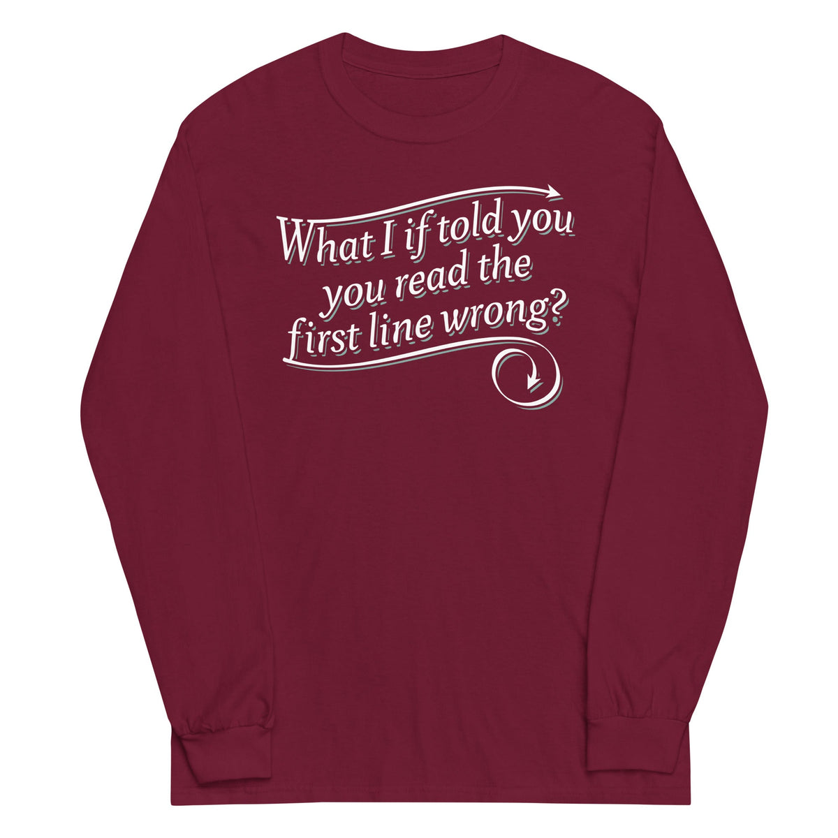 What I If Told You Unisex Long Sleeve Tee product image 3