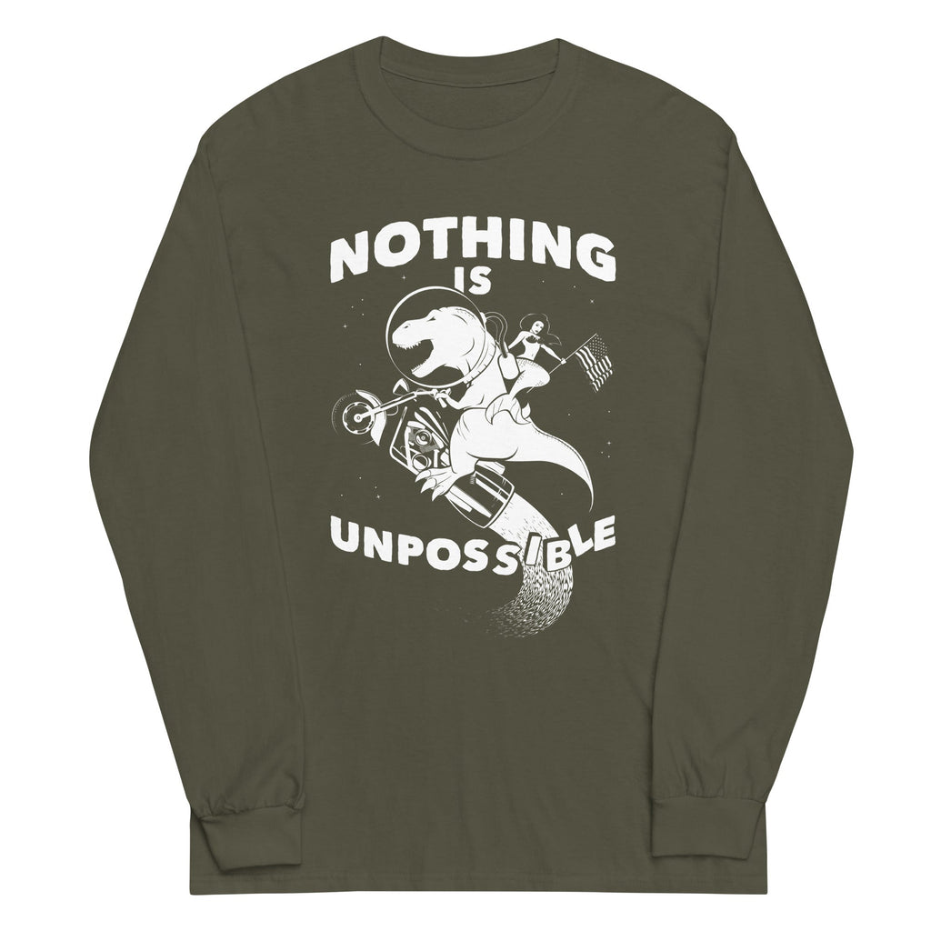 Nothing Is Unpossible Unisex Long Sleeve Tee product image 5