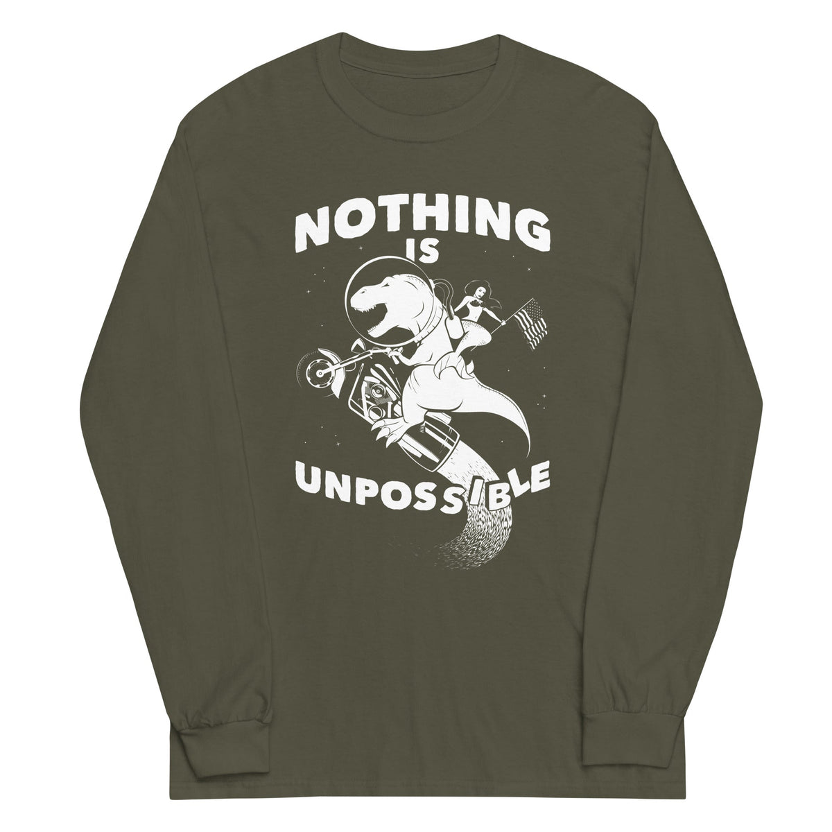 Nothing Is Unpossible Unisex Long Sleeve Tee product image 5