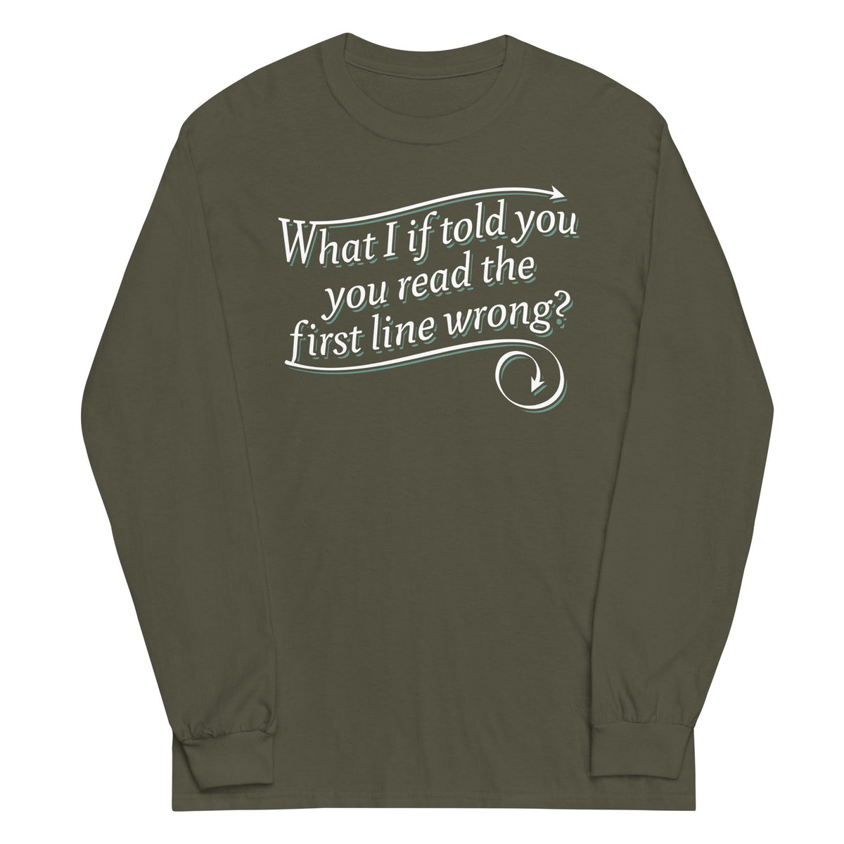 What I If Told You Unisex Long Sleeve Tee product image 5