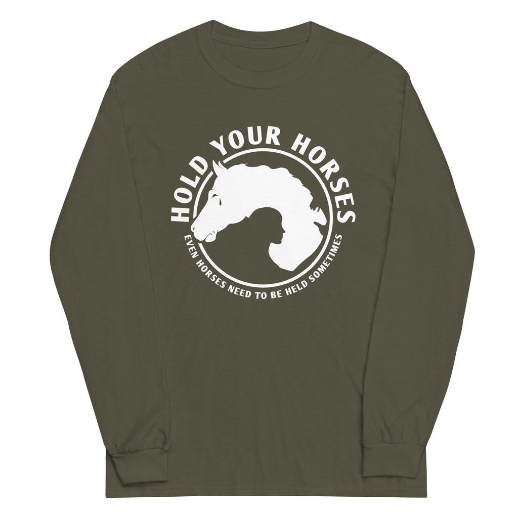 Hold Your Horses Unisex Long Sleeve Tee product image 7