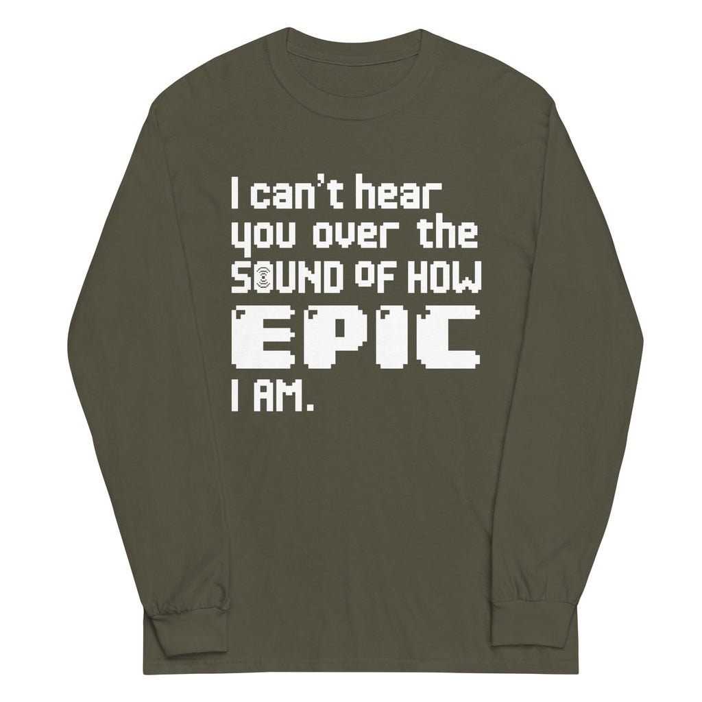 I Can't Hear You Unisex Long Sleeve Tee product image 7