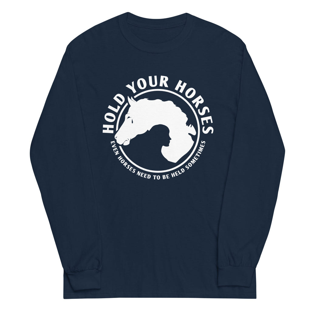 Hold Your Horses Unisex Long Sleeve Tee product image 3