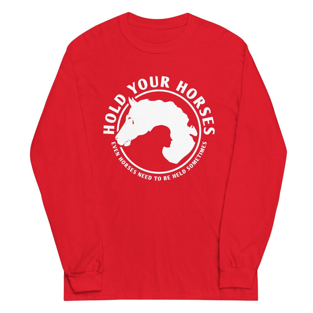 Hold Your Horses Unisex Long Sleeve Tee product image 6