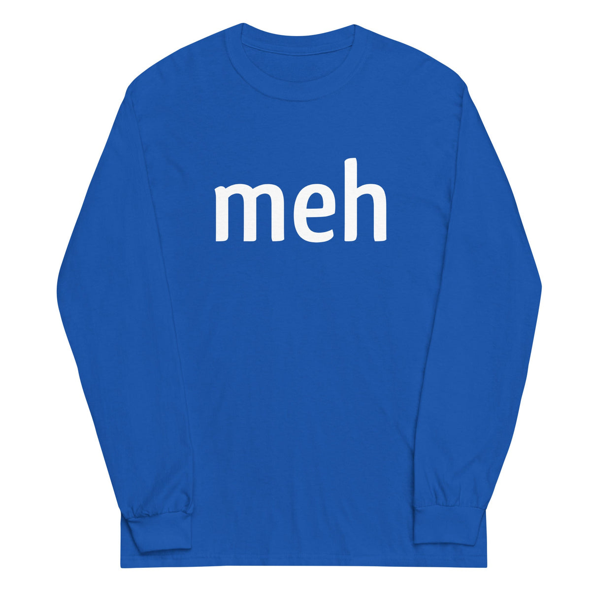 Meh Shirt Unisex Long Sleeve Tee product image 6