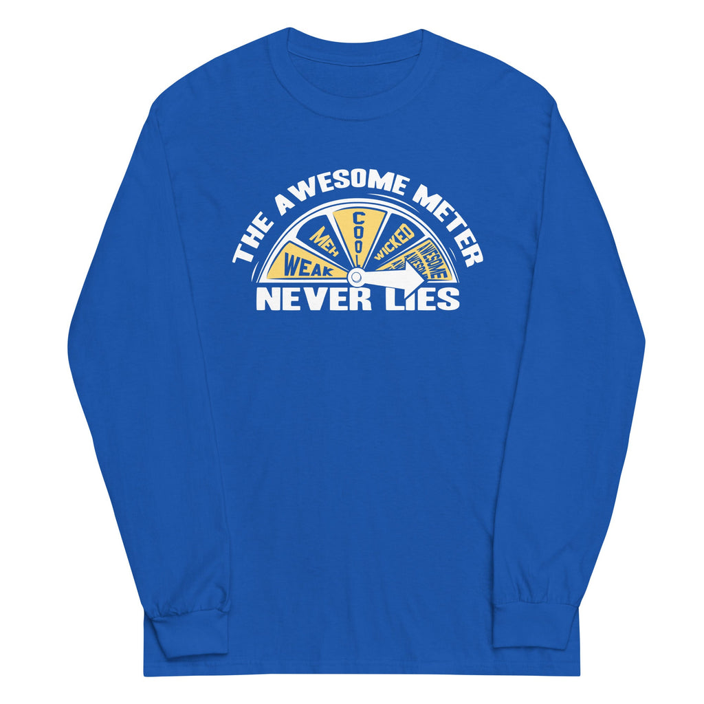 The Awesome Meter Unisex Long Sleeve Tee product image 5