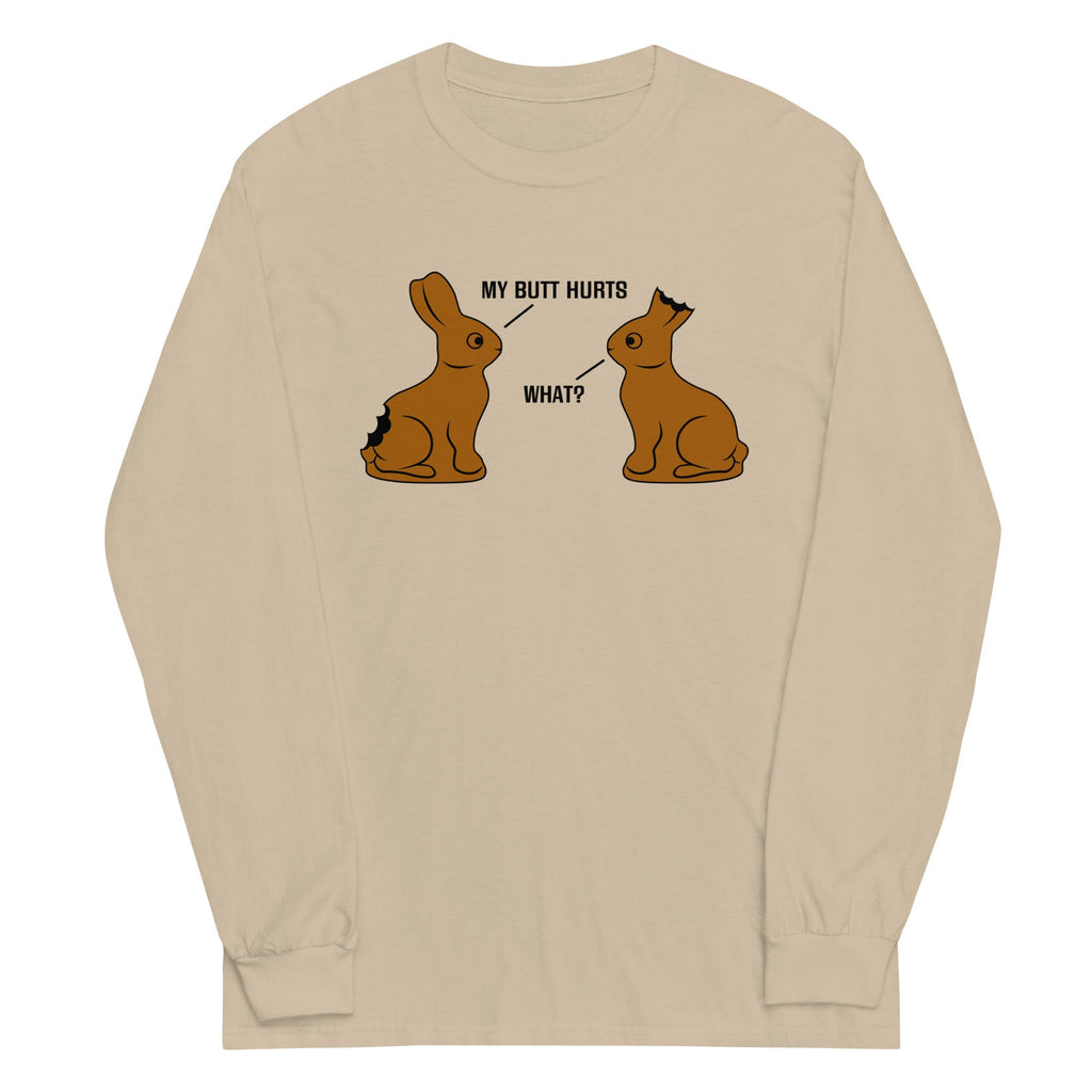 My Butt Hurts Unisex Long Sleeve Tee product image 3