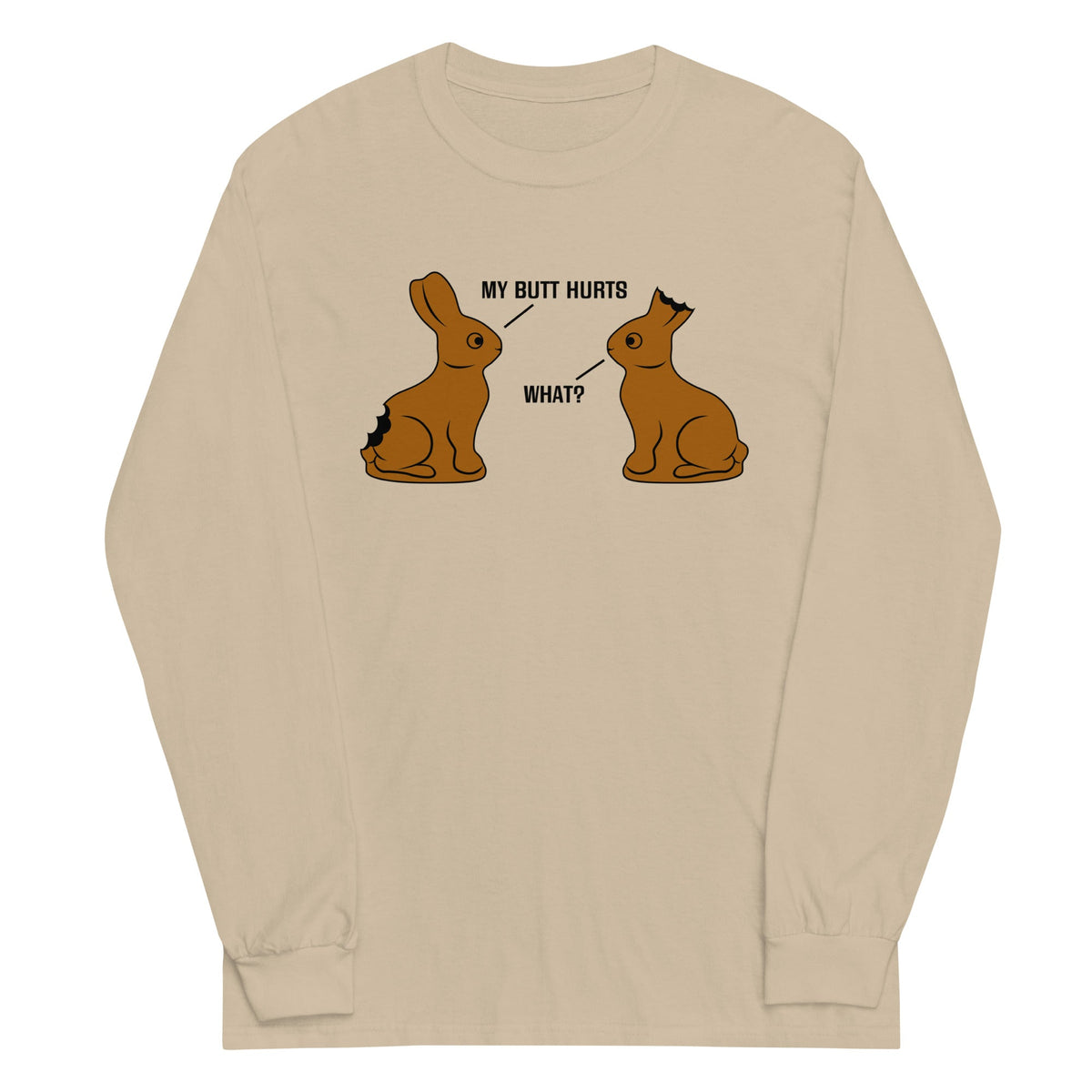 My Butt Hurts Unisex Long Sleeve Tee product image 3