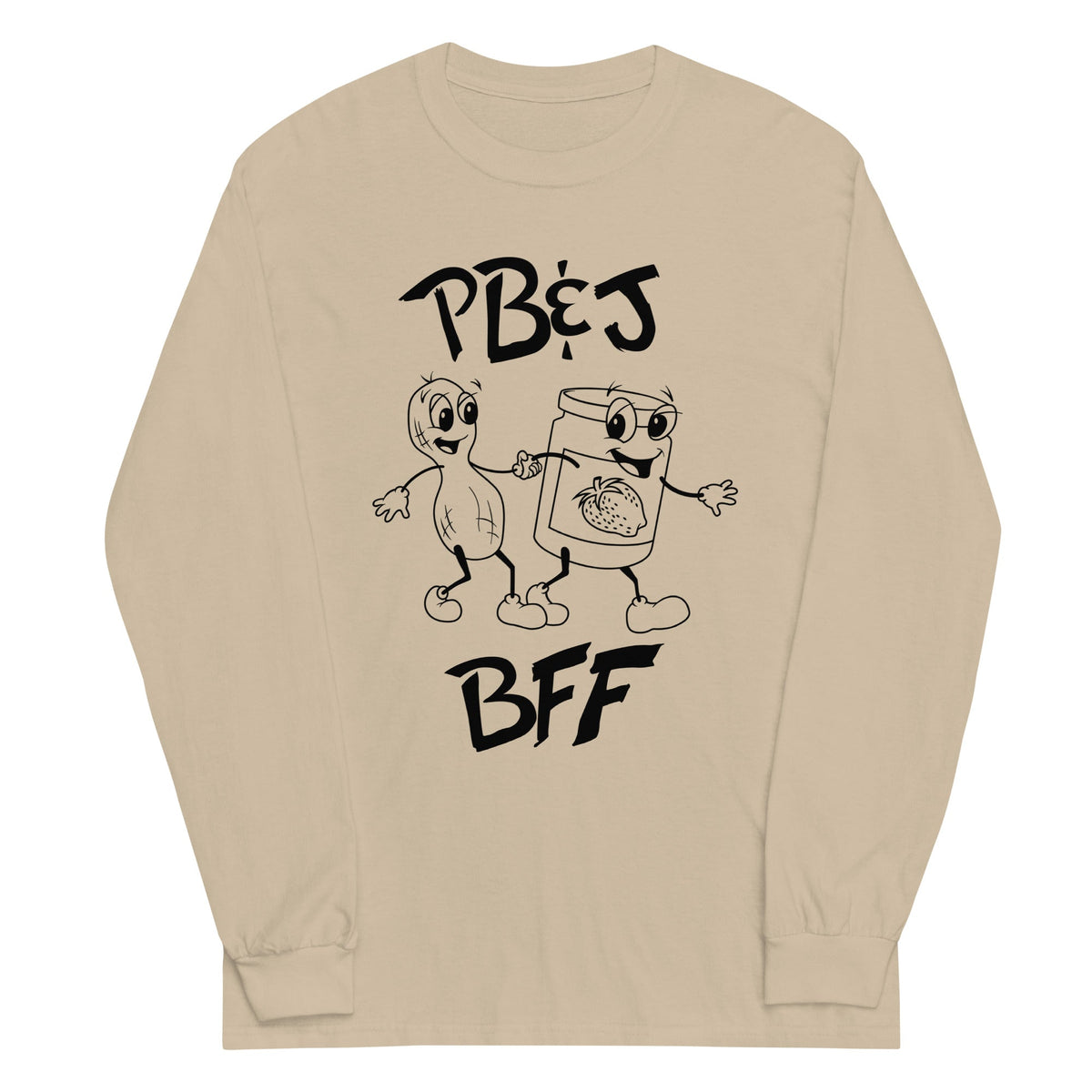 Peanut Butter And Jelly - BFF Unisex Long Sleeve Tee product image 3