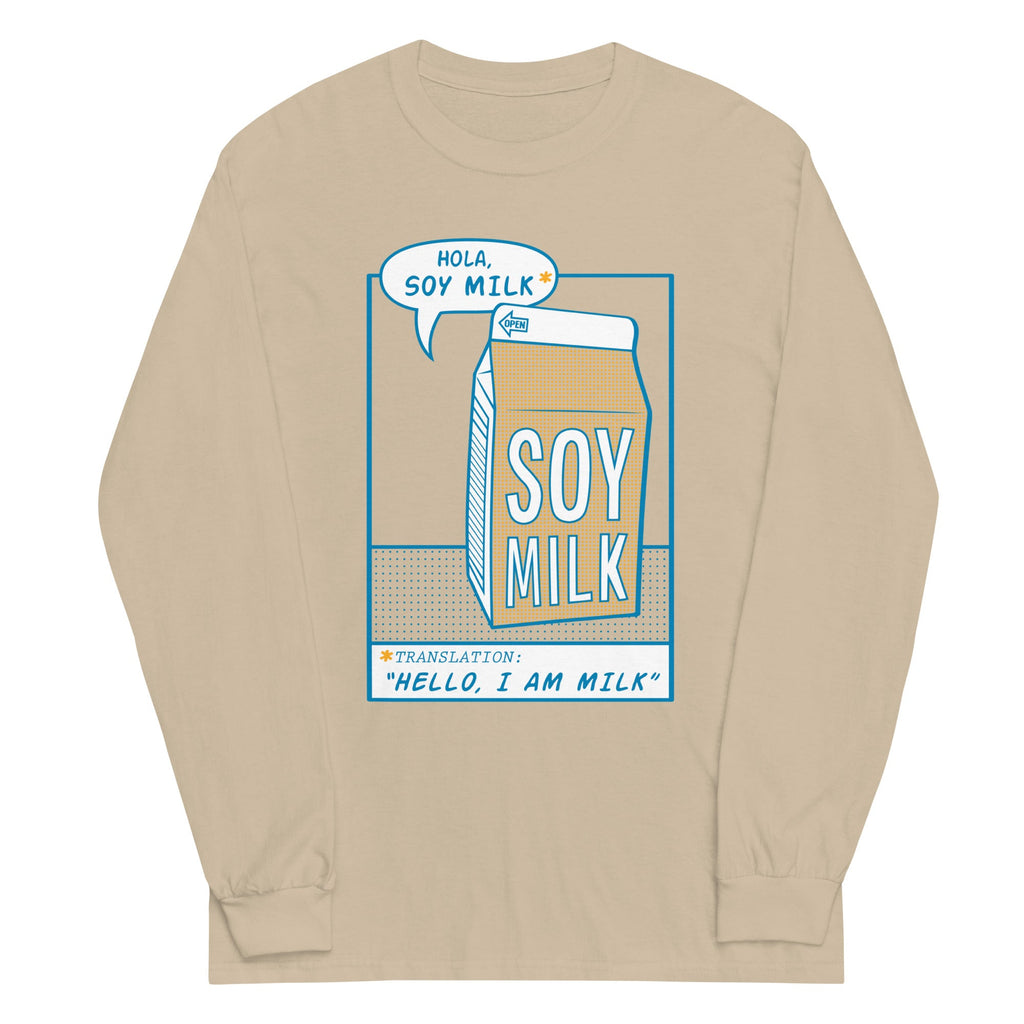 Hola, Soy Milk Unisex Long Sleeve Tee product image 3