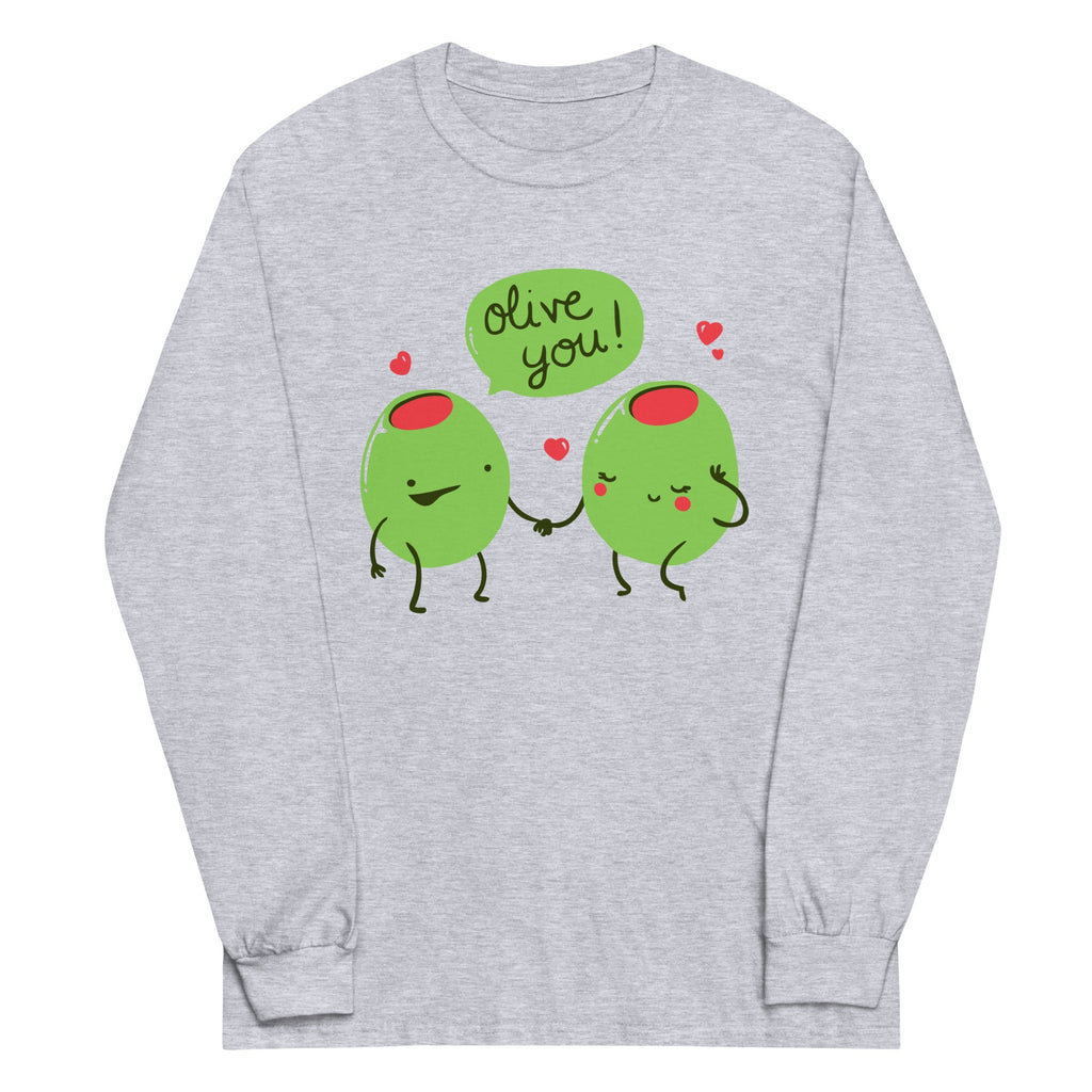 Olive You Unisex Long Sleeve Tee product image 3
