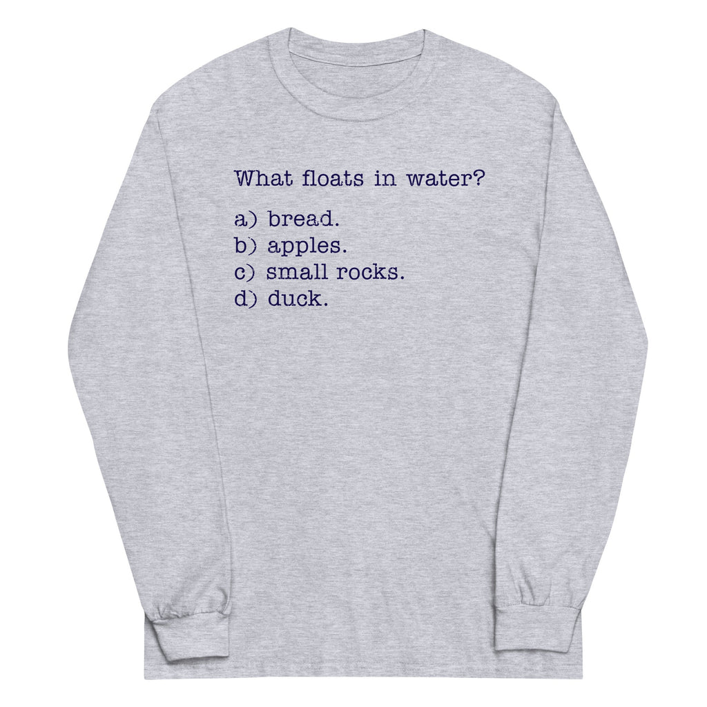 What Floats In Water? Unisex Long Sleeve Tee product image 1